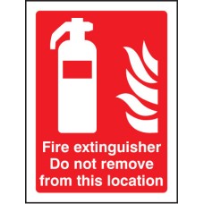 Fire Extinguisher Do Not Remove Fire Extinguisher Do Not Remove