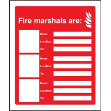 Fire Marshals Are (3 Names - Locations and Numbers) Fire Marshals Are (3 Names - Locations and Numbers)