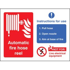 Automatic Fire Hose Reel with Instructions for Use Automatic Fire Hose Reel with Instructions for Use