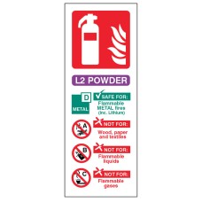 L2 Powder Extinguisher Identification L2 Powder Extinguisher Identification