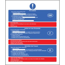 Fire Action (English, French, German) Fire Action (English, French, German)