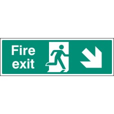 Fire Exit - Down and Right Fire Exit - Down and Right