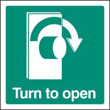 Turn to Open - Right Turn to Open - Right