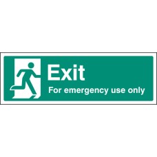 Exit for Emergency Use Only Exit for Emergency Use Only