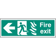 HTM Fire Exit - Arrow Left HTM Fire Exit - Arrow Left