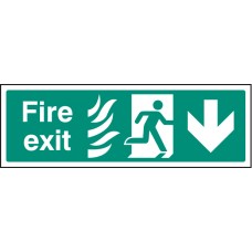 HTM Fire Exit - Arrow Down HTM Fire Exit - Arrow Down