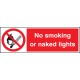 No Smoking Or Naked Lights