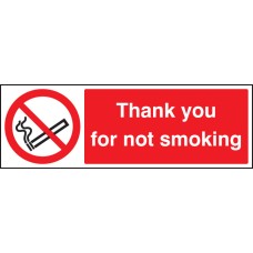 Please Do Not Smoke - Thank You