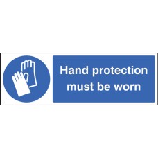 Hand Protection Must be Worn Hand Protection Must be Worn