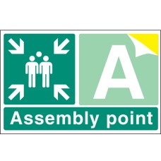 Assembly Point - Landscape - Select Number or Letter Assembly Point - Landscape - Select Number or Letter