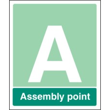 Assembly Point - Portrait - Select Number or Letter Assembly Point - Portrait - Select Number or Letter