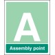 Assembly Point - Portrait - Select Number or Letter