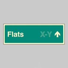 Flats X-Y - Arrow Up (Specify when ordering) - 