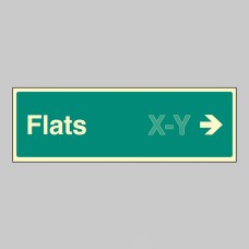 Flats X-Y - Arrow Right (Specify when ordering) - 