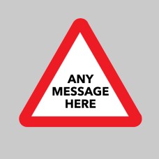 Custom Reflective Fold Up Triangle Custom Reflective Fold Up Triangle