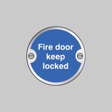 Fire Door Keep Locked Disc Fire Door Keep Locked Disc