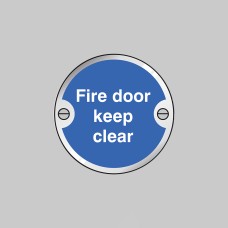 Fire Door Keep Clear Disc Fire Door Keep Clear Disc