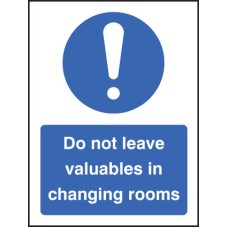 Do Not Leave Valuables in Changing Rooms