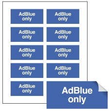AdBlue Only - Labels AdBlue Only - Labels