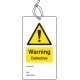 Warning - Defective - Double Sided Safety Tag (Pack of 10)