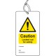 Lockout Tag - Caution - Locked Out for Safety (Pack of 10)