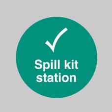 Spill Kit Station - Floor Graphic