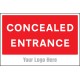 Concealed Entrance - Add a Logo - Site Saver