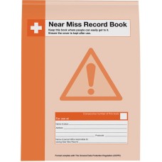 A4 Near Miss Record Book A4 Near Miss Record Book