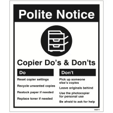 Photocopier - Do's & Don'ts Photocopier - Do's & Don'ts
