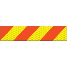 ECE70 Vehicle Marking Plate - Left Hand Chevron