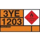 Petrol / Benzine - Self Adhesive Vinyl Hazchem Placard