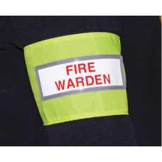 Fire Warden Reflective Armband Fire Warden Reflective Armband