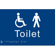 Braille - Toilet Gents / Disabled Braille - Toilet Gents / Disabled