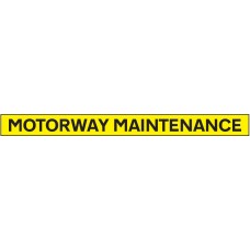 Motorway Maintenance - Reflective Magnetic