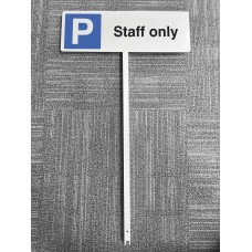 Parking - Staff Only - Verge Sign Parking - Staff Only - Verge Sign