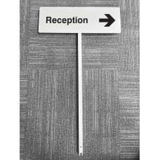 Reception - Arrow Right - Verge Sign Reception - Arrow Right - Verge Sign