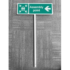 Assembly Point - Arrow Left - Verge Sign Assembly Point - Arrow Left - Verge Sign