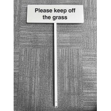 Please Keep Off the Grass - Verge Sign Please Keep Off the Grass - Verge Sign