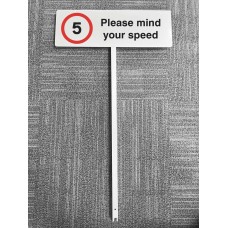 5mph - Please Mind Your Speed - Verge Sign 5mph - Please Mind Your Speed - Verge Sign