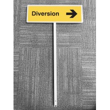 Diversion - Arrow Right - Verge Sign Diversion - Arrow Right - Verge Sign