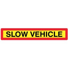 Slow Vehicle Panel - Long Length
