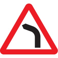 Bend Ahead - Left