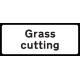 Grass Cutting Supplementary Plate - Class RA1