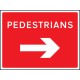 Pedestrians - Arrow Right - Class RA1 