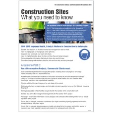 Construction (Design & Management) Regulations 2007 - Poster