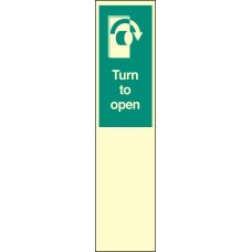 Door Plate - Turn to Open Right Door Plate - Turn to Open Right