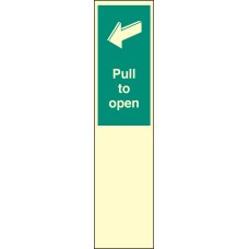 Door Plate - Pull to Open Door Plate - Pull to Open