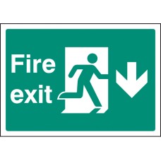 A4 - Fire Exit Down A4 - Fire Exit Down