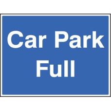 Car Park Full with Frame - 600 x 450mm Car Park Full with Frame - 600 x 450mm