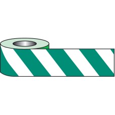 Green & White Floor Tape - 